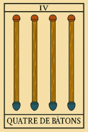 Quatre de Bâtons