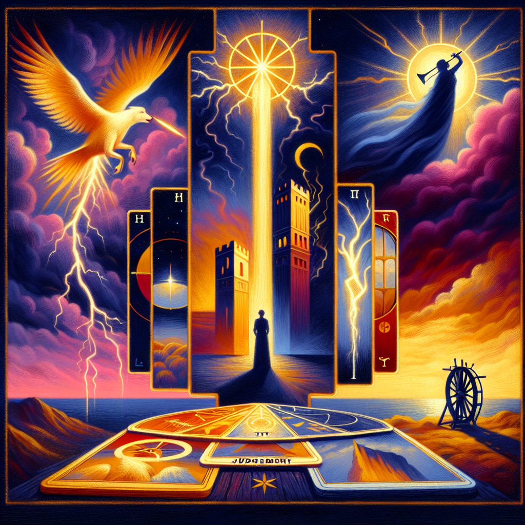 Cartes de tarot annonçant un changement de vie