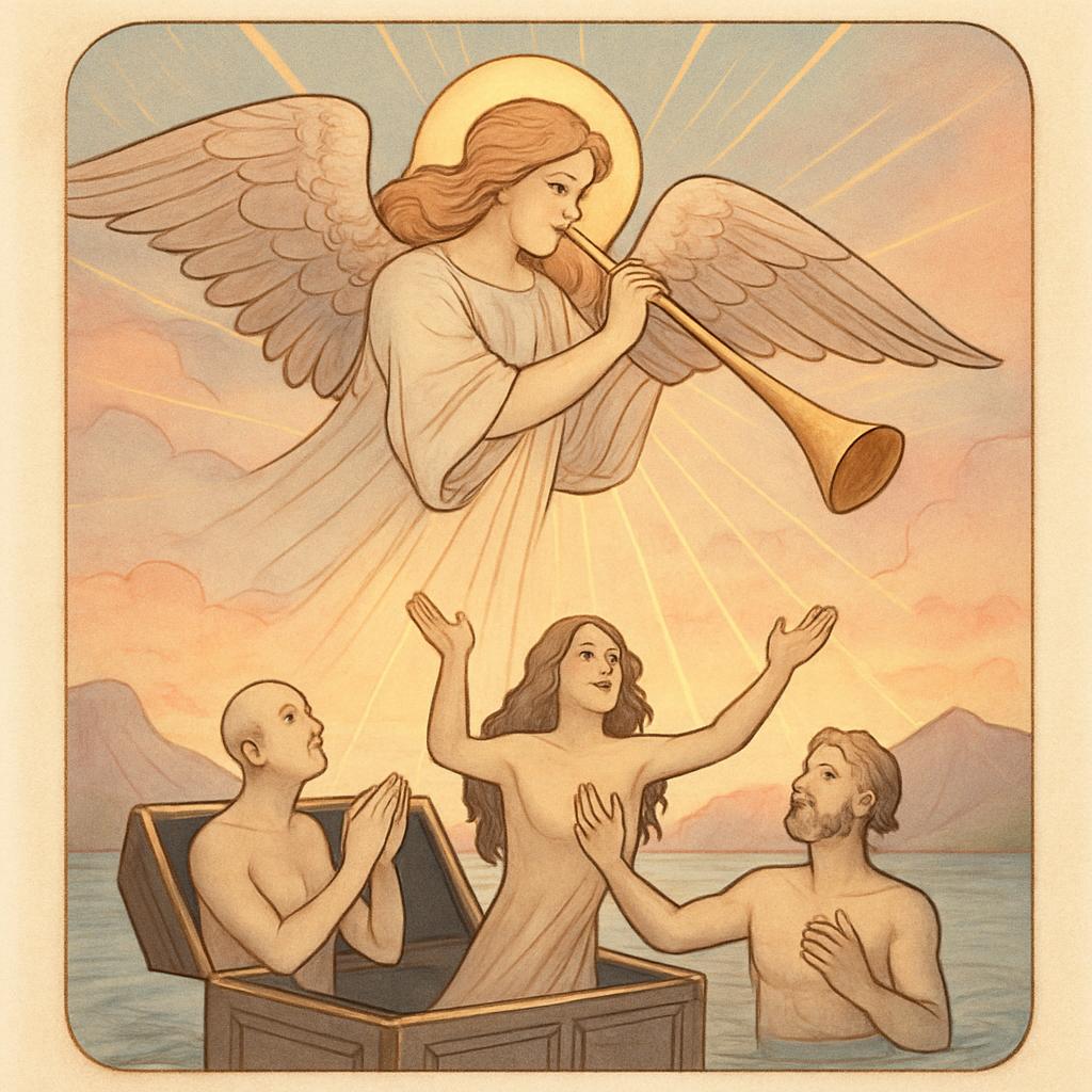 Carte du Jugement au tarot, renaissance et clarté